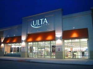 items purchased from Ulta beauty store