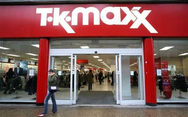 TK Maxx Store