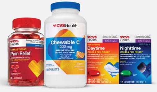 return CVS brand products