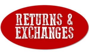 Returns and Exchanges