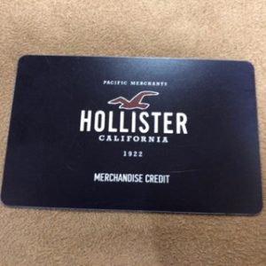 hollister gift card