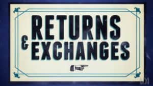 Returns and Exchange