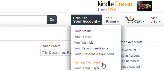 Manage Your Kindle