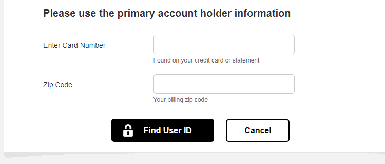 Belk Credit Card Login Find User ID