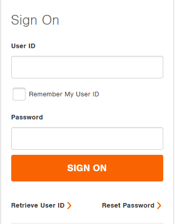 The Home Depot Consumer Credit Card Login