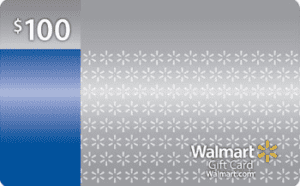 Walmart gift card image