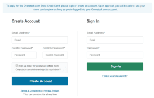 Apply for Overstock Credit Card