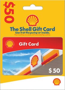 Shell Gift Card