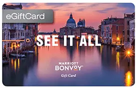 Marriott e-gift card