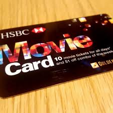 movie card hsbc