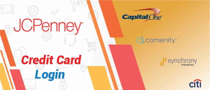 jcpenney credit card login pay online