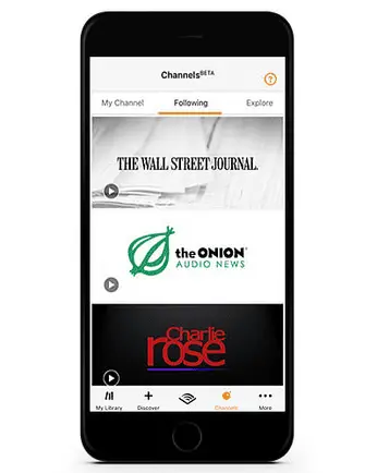 Mobile view of the website