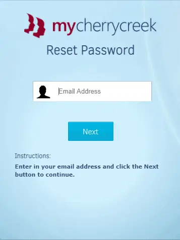 Step 3: Fill in details for recovering password
