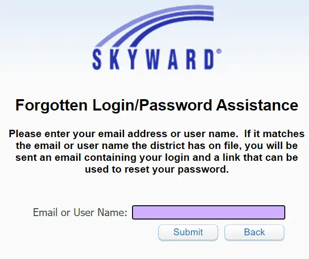 Skyward Alpine Login