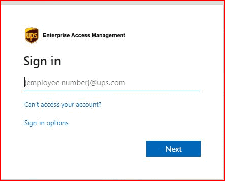 UPSers login 2