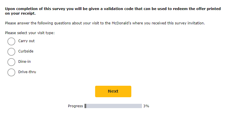 McDVoice Survey