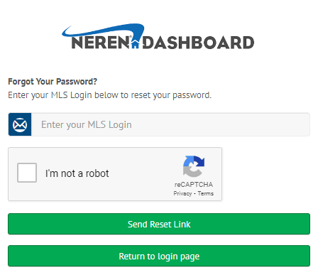 forgot password